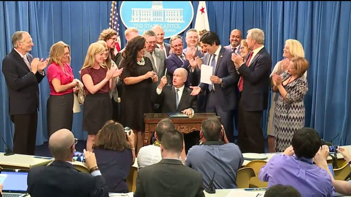 California Gov. Signs Bill for Entirely Clean Electricity by 2045