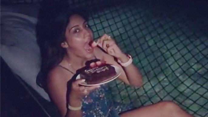 Ishqbaaz fame Surbhi Chandna aka Anika Celebrates her Birthday in a Special way |  FilmiBeat