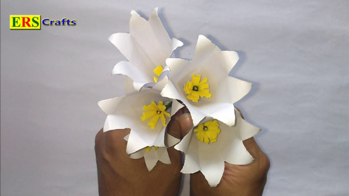 DIY: How to make a amazing & Nice paper flower step by step 2018