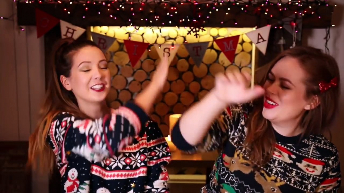 Christmas Song Challenge with Tanya   Zoella