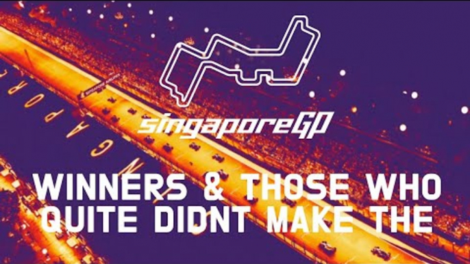 Singapore #2 Winners & those who quite didnt make the cut