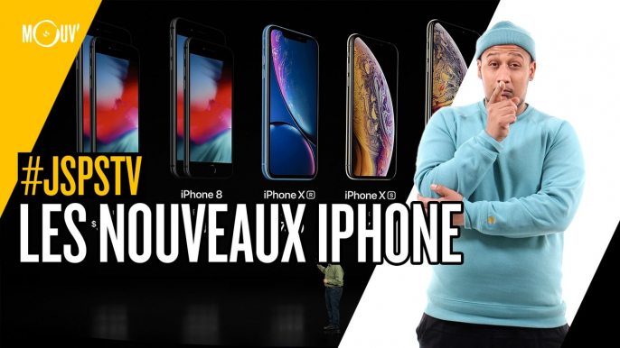 Je sais pas si t'as vu... Les nouveaux iPhone #JSPSTV