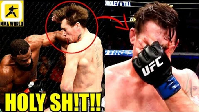 MMA Community Reacts to the Incredibly Dominant Victory in Tyron Woodley vs Darren Till,UFC 228