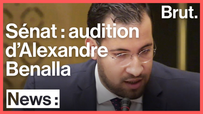 "Je n'étais pas le garde du corps d'Emmanuel Macron" : audition d'Alexandre Benalla