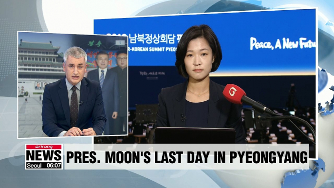 Day-3 of 2018 Inter-Korean Summit Pyeongyang: Pres. Moon becomes first S. Korean pres. to step foot on Baekdusan Mtn.