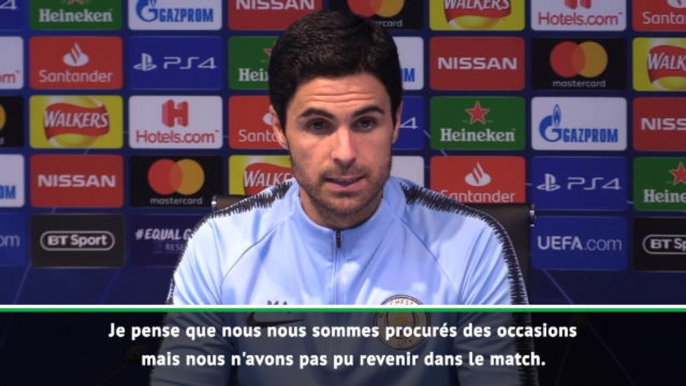 Groupe F - Arteta : "Pas suffisant à ce niveau"