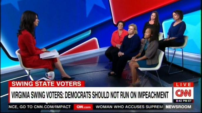 Virginia swing voters: Democrats should not run of impeachment. #Virginia #DonaldTrump #CNN #News