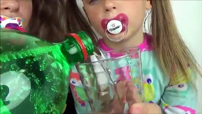 Bad Kids 7up Soda Cake Challenge Bad Kids Victoria Annabelle Sisters Orange Crush Toy Freaks