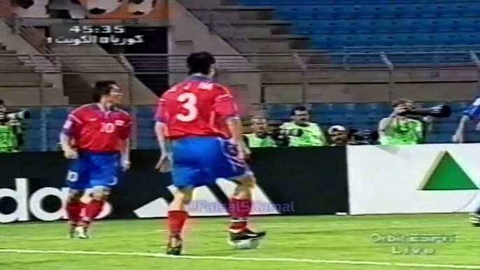 الشوط الثاني مباراة الكويت و كوريا الجنوبية 1-0 كاس اسيا 2000