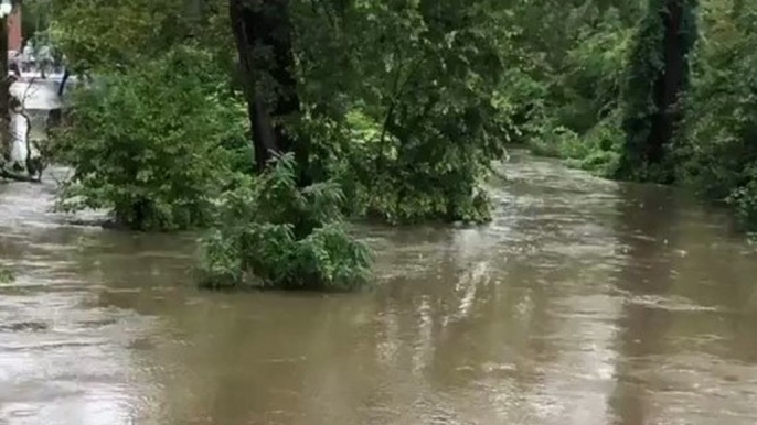 Flash Flooding Hits Mamaroneck, New York, After Heavy Rain