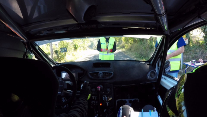 Rallye des Thermes 2018 ES4 Binois /Favreau Clio R3