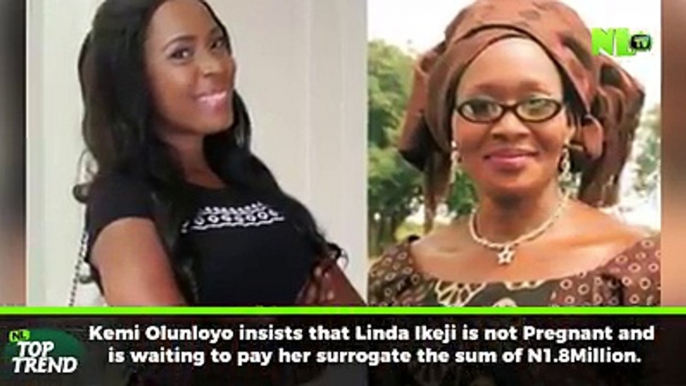 NL TOP TRENDS!! Kemi Olunloyo Insists That Linda Ikeji Is Not Pregnant and Is Waiting To Pay Her Surrogate The Sum Of N1.8 Million⠀⠀⠀ ⠀Here are some of the Ho