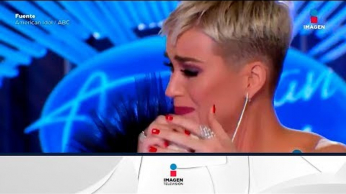 Katy Perry conmovida hasta las lágrimas en American Idol | Noticias con Yuriria Sierra