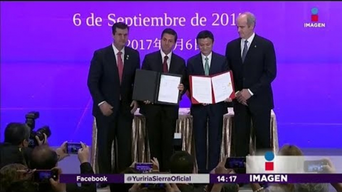 EPN ve por pequeñas empresas mexicanas en China | Noticias con Yuriria Sierra