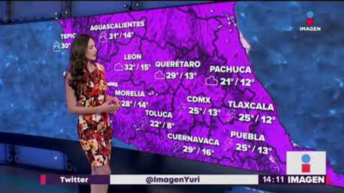 Empezando el lunes con un poco de bajas temperaturas | Noticias con Yuriria Sierra