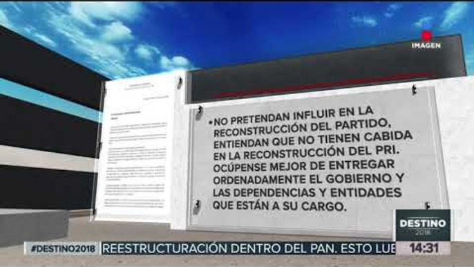 ¡Priistas culpan a Peña Nieto por la derrota electoral! | Noticias con Yuriria Sierra
