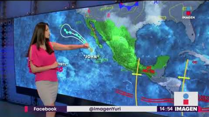 Cómo va a estar el clima estos días en México | Noticias con Yuriria Sierra