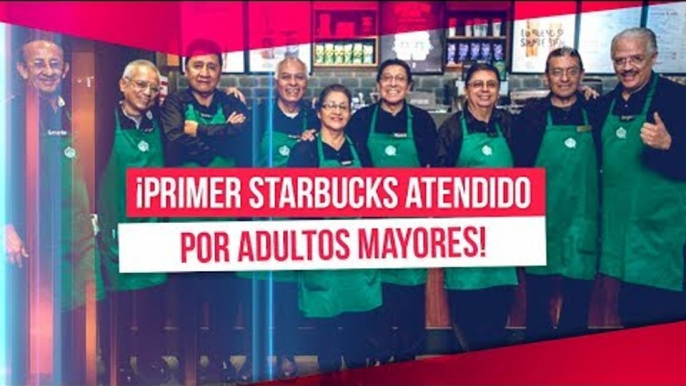 Abre el primer Starbucks en México atendido por adultos mayores | Noticias con Ciro