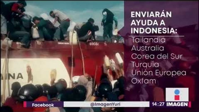 Tras tsunami en Indonesia, así se ven ciudades con muertos y desaparecidos | Noticias con Yuriria