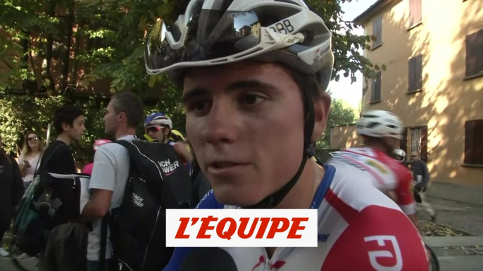 Gaudu «Ils avaient plus de jambes que moi » - Cyclisme - GP Beghelli