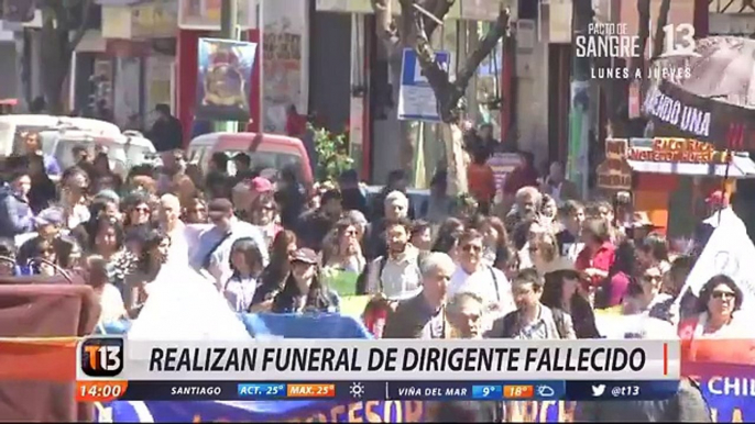 Durante esta jornada, se realizará el funeral de Alejandro Castro, dirigente de la comuna de Quintero. La PDI en conjunto con el Servicio Médico Legal descart