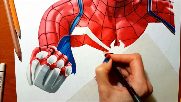 Speed Drawing: PS4 Spider-Man