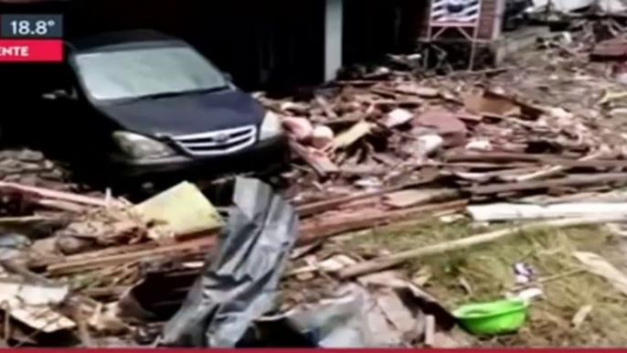 Terremoto y Tsunami devastador en Indonesia 2018