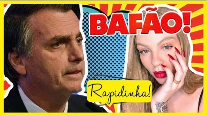 Afrontosa! LUISA SONZA SE RECUSA A VOAR COM JAIR BOLSONARO E ABANDONA AVIÃO