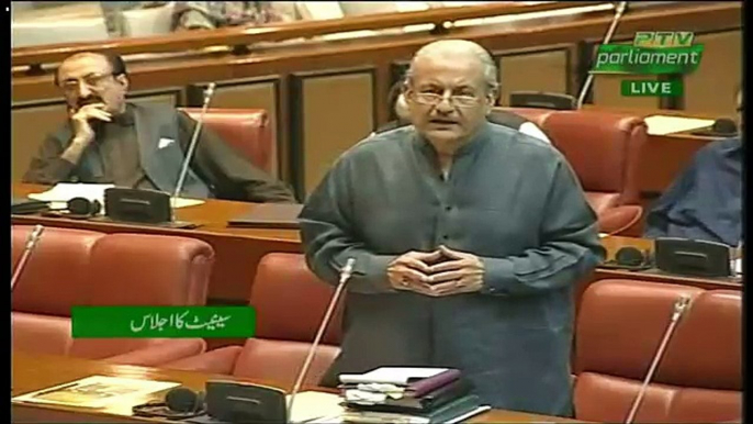 Senator Raza Rabani Speech in Senate – 1st October 2018