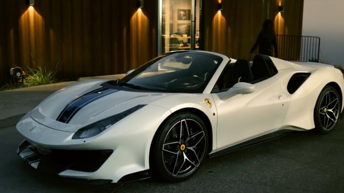 VÍDEO: Ferrari 488 Pista Spider, un espectáculo en movimiento