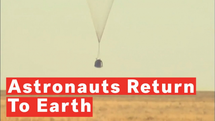 Watch Moment NASA Astronauts Touchdown On Earth After 197 Days In Space