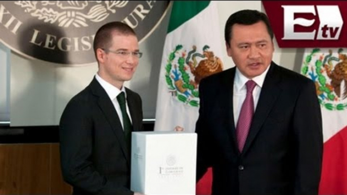 Entrega Osorio Chong Primer Informe de Gobierno de Peña Nieto/ Primer informe de Gobierno