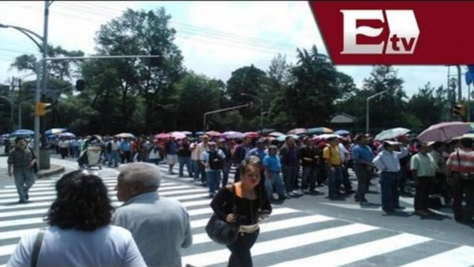 CNTE marcha a la Bolsa de Valores / Excélsior Informa con Mariana H