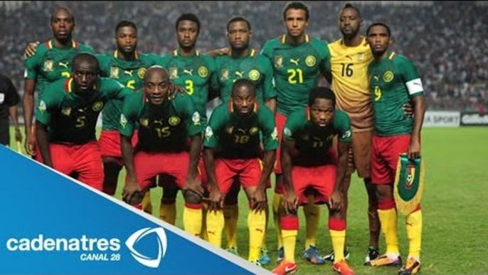 Tras resolver disputa por bonos, Camerún viaja a Brasil para participar en el Mundial 2014