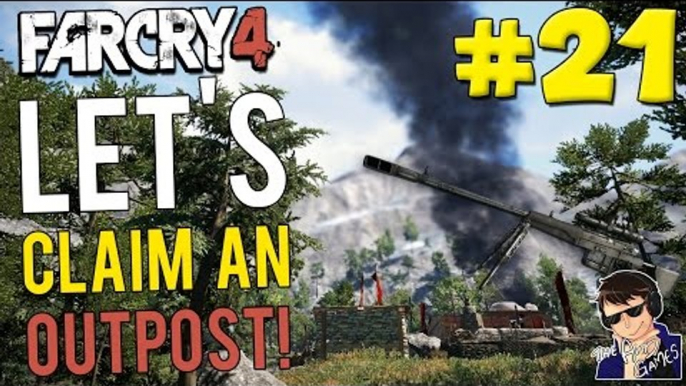 Far Cry 4 - Let's Claim an Outpost #21 - (360 No-Scopes using Sniper!!!)