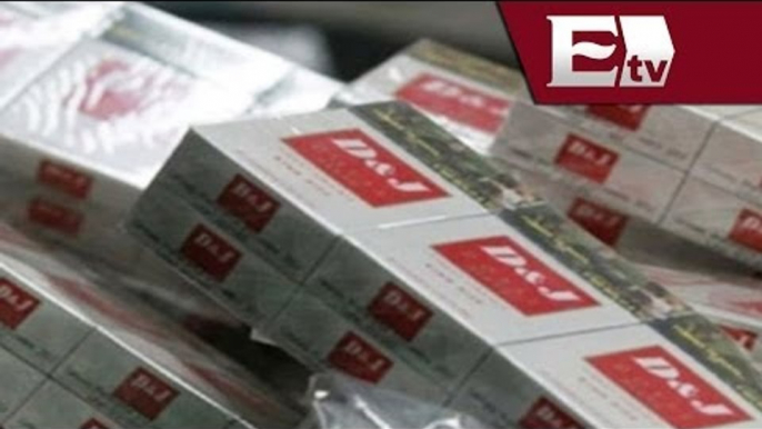 Cigarros en México: 17 de cada 100 son ilegales / Excélsior Informa con Mariana H