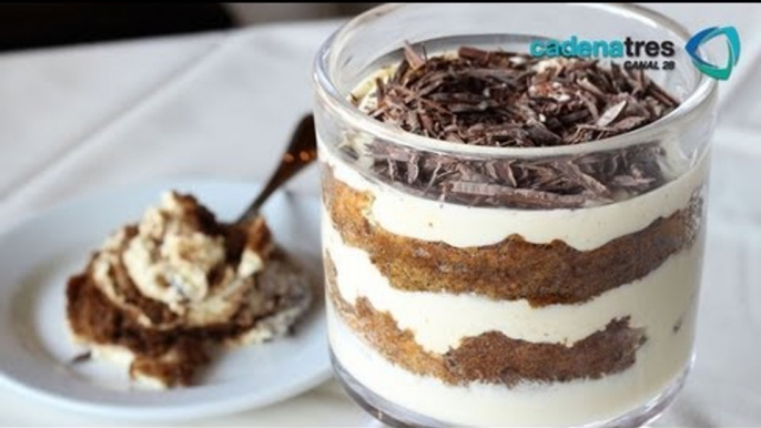 Receta de como preparar tiramisini. Receta de postres / Mexican desserts recipe / Receta de tiramisu