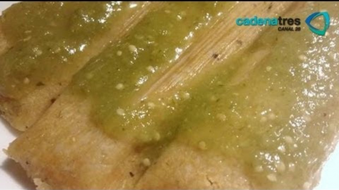 Receta de tamales de champiñones. Receta tamales vegetarianos / Tamales de champiñones