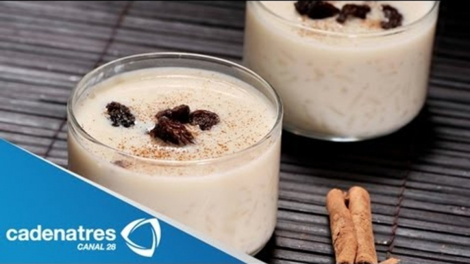 Receta para prepara arroz con leche. Arroz con leche / Postres mexicanos