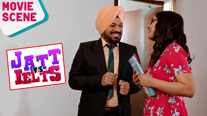 Sorry Sir | Gurpreet Ghuggi | Comedy Movie Scene | JATT vs IELTS | Latest Punjabi Movies 2018