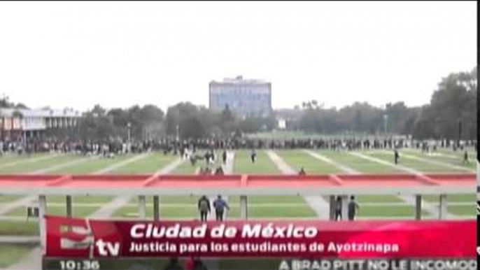 Estudiantes de la Ciudad de México piden justicia por caso Ayotzinapa / Excélsior informa