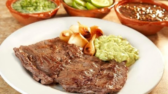 Arrachera rellena de espinacas / Cómo hacer arrachera