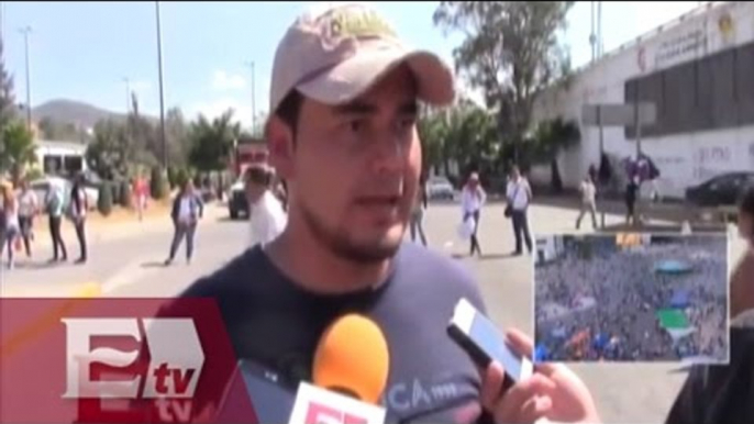 Normalistas egresados en Chilpancingo protestan por plazas :Nacional