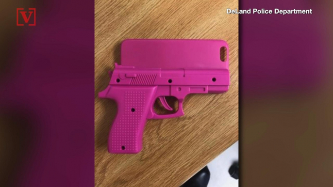 Police Warn Parents Against Buying Gun-Shaped Phone Case