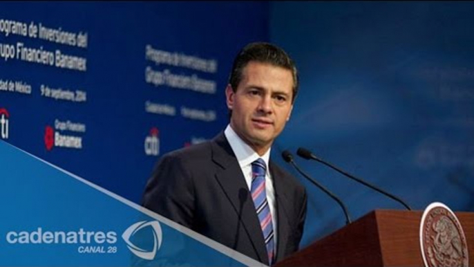 Reforma financiera ya está en acción: Peña Nieto