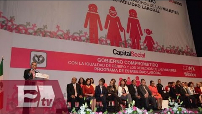 Mujeres, motor del desarrollo de la ciudad de México: Mancera / Excélsior Informa