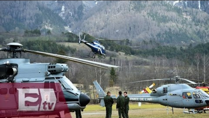 Reanudan rescate de víctimas del vuelo del  Airbus A320 accidentado en Francia /  Vianey Esquinca