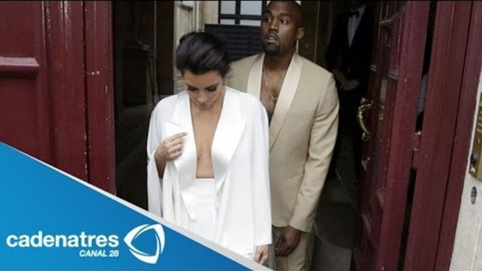 Kim Kardashian y Kanye West se casan en Florencia / Kim Kardashian and Kanye West get married