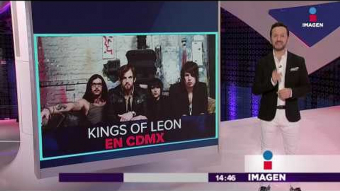 Kings of Leon viene a México | Imagen Noticias con Yuriria Sierra