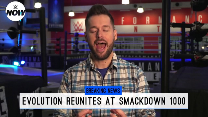 Evolution to reunite at SmackDown 1000- WWE Now